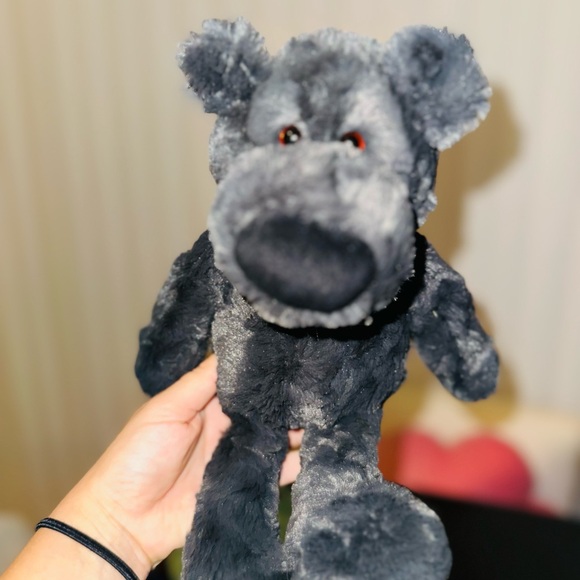 NWOT GUND Henry Black Teddy Bear Plush retired Floppy 13